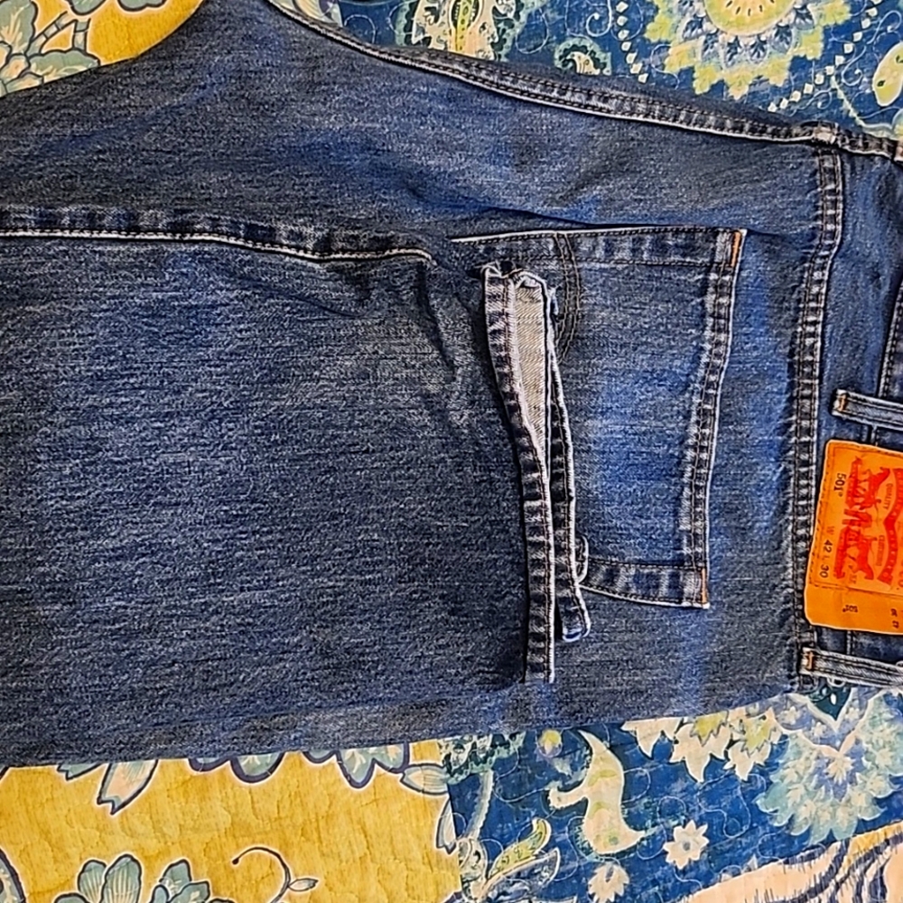 Levis 501 buttonfly